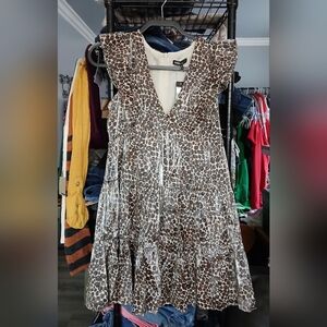 Ina Leopard Print Dress